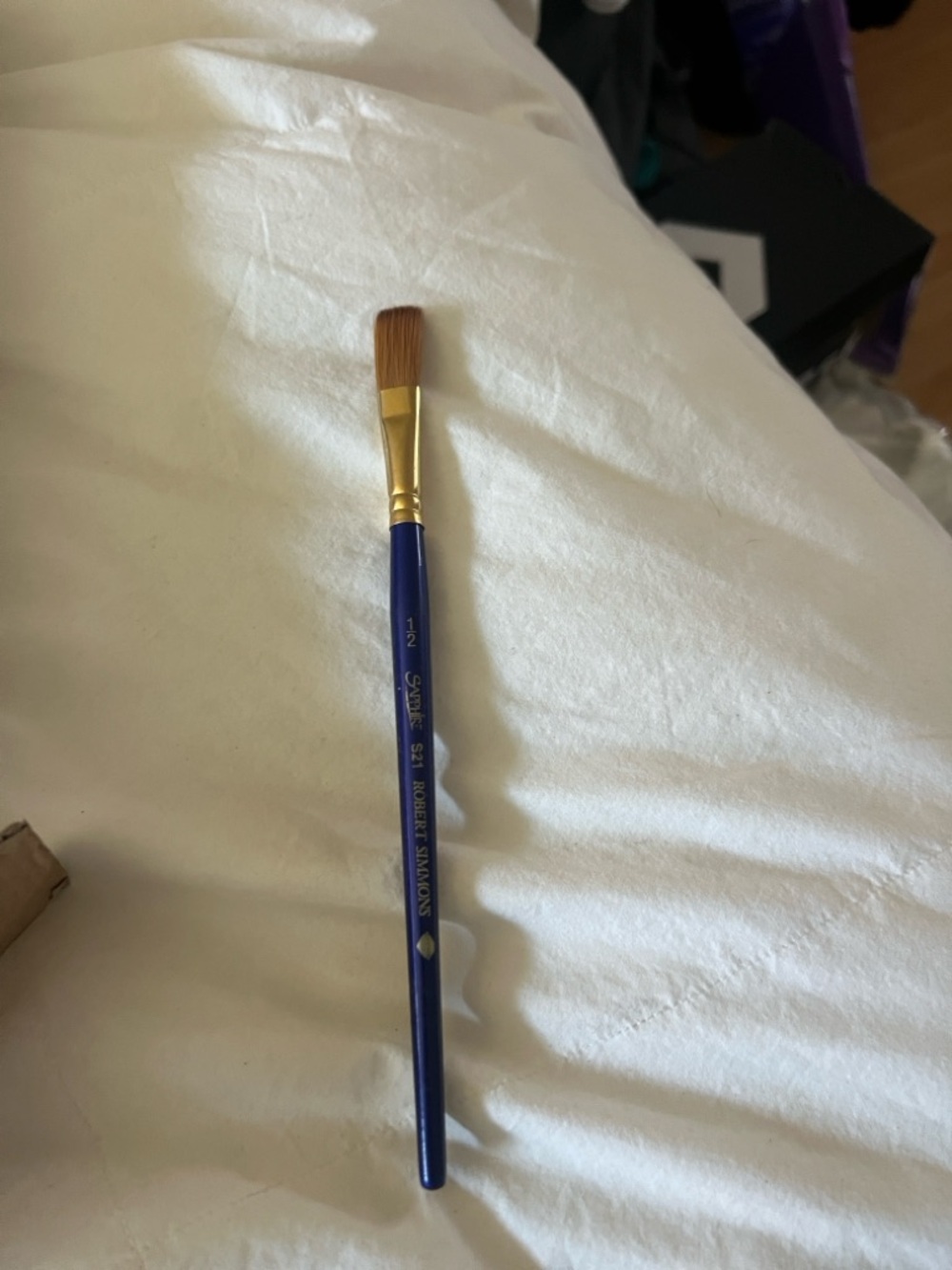 Brand New Never Used Robert Simmons Sapphire Brush One Stroke Flat Wash 1/2”